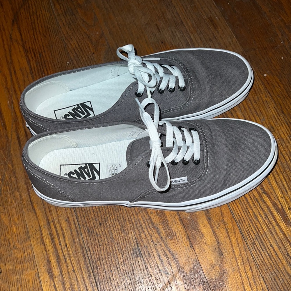 Vans authentic gray